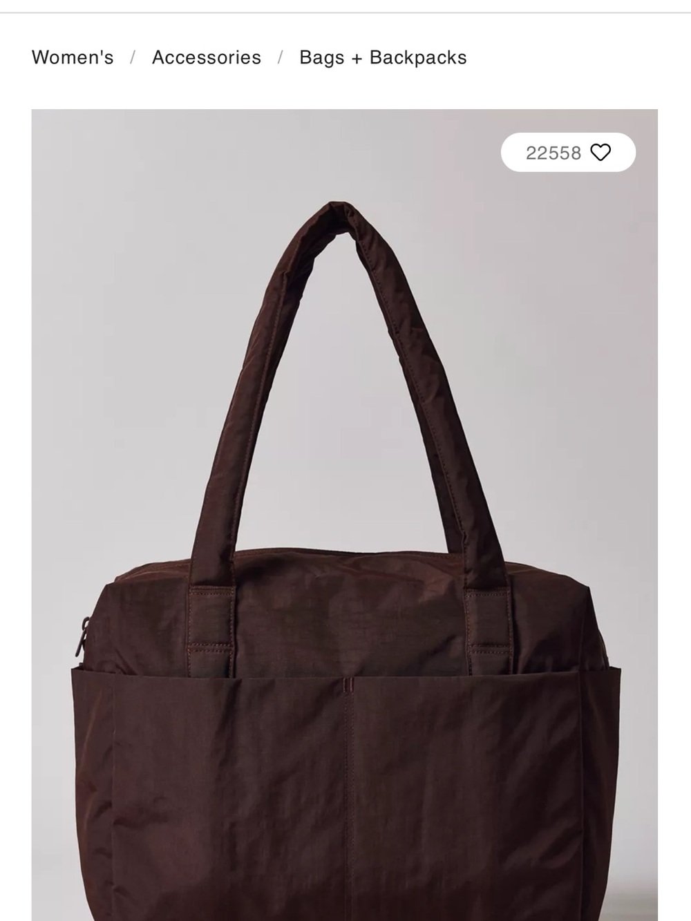 BAGGU small cloud carry-on